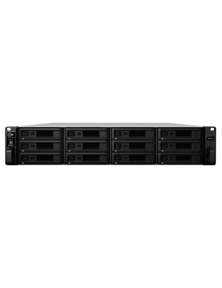 Synology RackStation RS3618xs NAS Bastidor (2U) Intel® Xeon® D D-1521 8 GB DDR4 0 TB DiskStation Manager Negro