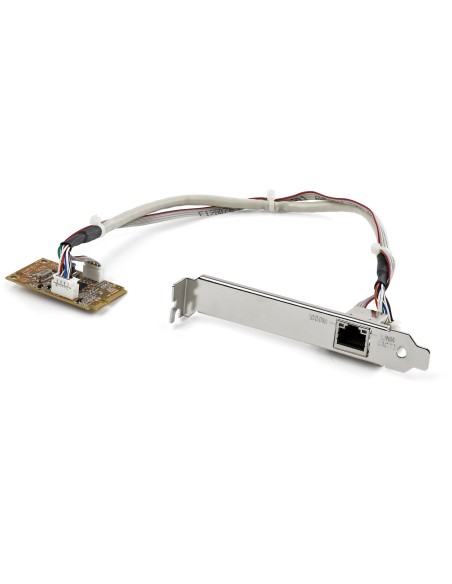 StarTech.com Adaptador Tarjeta de Red NIC Mini PCI Express PCI-e PCIe 1 Puerto Gigabit Ethernet RJ45 StarTech.com Adaptador Tarjeta de Red NIC Mini PCI Express PCI-e PCIe 1 Puerto Gigabit Ethernet RJ45