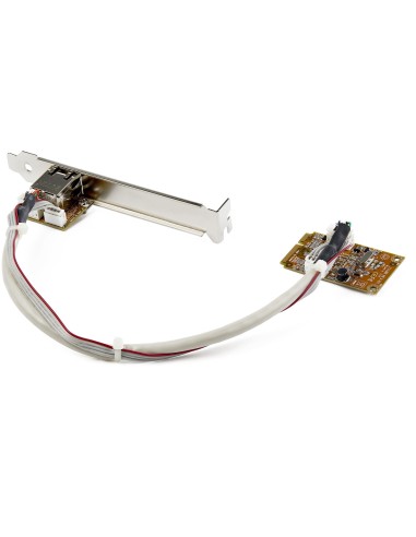 StarTech.com Adaptador Tarjeta de Red NIC Mini PCI Express PCI-e PCIe 1 Puerto Gigabit Ethernet RJ45