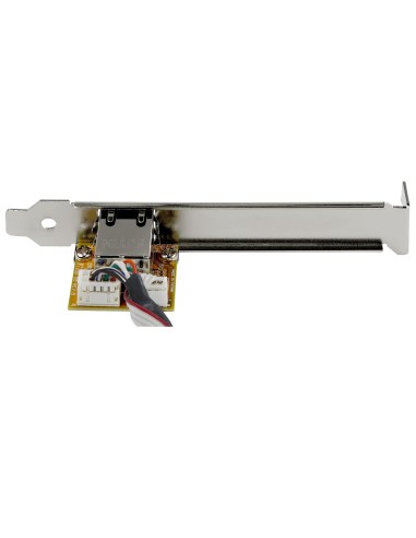 StarTech.com Adaptador Tarjeta de Red NIC Mini PCI Express PCI-e PCIe 1 Puerto Gigabit Ethernet RJ45