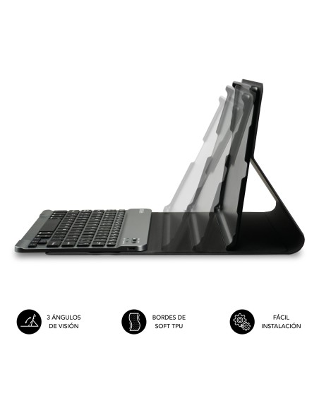 SUBBLIM SUBKT3-BTL310 teclado para móvil QWERTY Español Bluetooth Negro SUBBLIM SUBKT3-BTL310 teclado para móvil QWERTY Español Bluetooth Negro