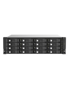 QNAP TL-R1620Sep-RP Caja de disco duro (HDD) Negro, Gris 2.5 3.5"