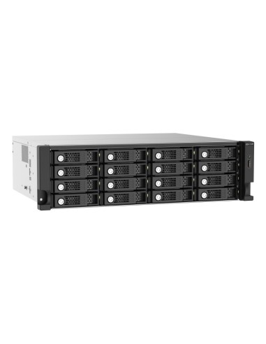 QNAP TL-R1620Sep-RP Caja de disco duro (HDD) Negro, Gris 2.5 3.5"