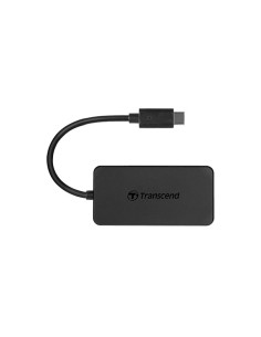 Transcend HUB2C USB 3.2 Gen 1 (3.1 Gen 1) Type-C Negro