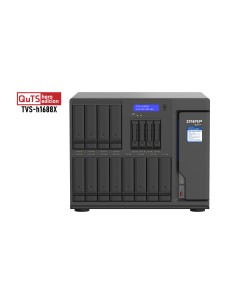 QNAP TVS-h1688X NAS Torre Intel® Xeon® W-1250 32 GB DDR4 0 TB QuTS hero Negro