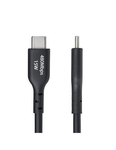 StarTech.com Cable Cargador USB-A a USB-C de 3m - Cable Adaptador USB-A a USB Tipo C - 3A - Cable de Carga y Sincronización -