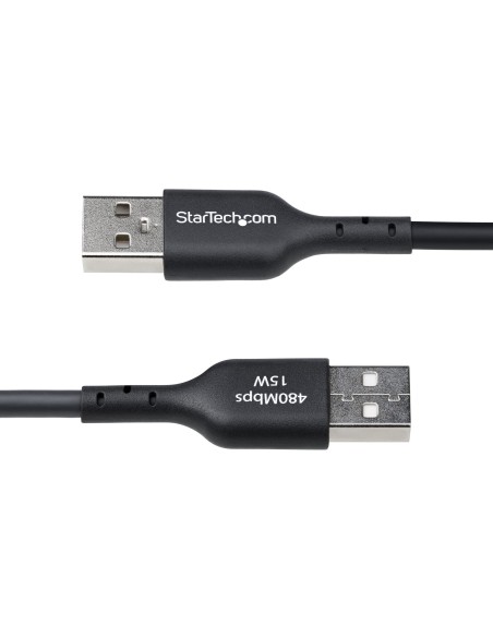 StarTech.com Cable Cargador USB-A a USB-C de 3m - Cable Adaptador USB-A a USB Tipo C - 3A - Cable de Carga y Sincronización -