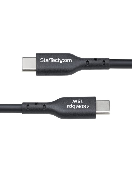StarTech.com Cable Cargador USB-A a USB-C de 3m - Cable Adaptador USB-A a USB Tipo C - 3A - Cable de Carga y Sincronización -