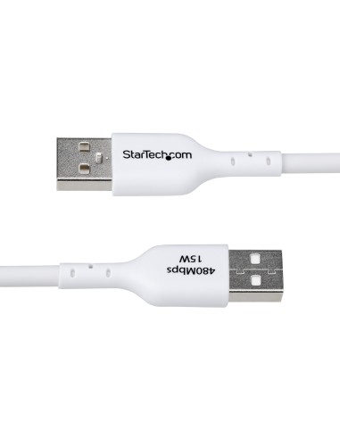 StarTech.com Cable Cargador USB-A a USB-C de 3m - Cable Adaptador USB-A a USB Tipo C - 3A - Cable de Carga y Sincronización -