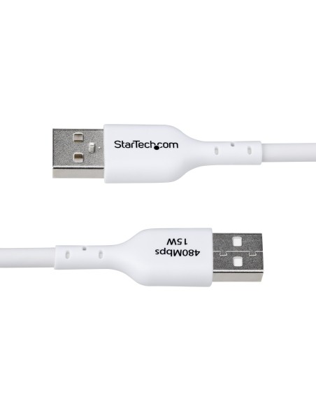 StarTech.com Cable Cargador USB-A a USB-C de 3m - Cable Adaptador USB-A a USB Tipo C - 3A - Cable de Carga y Sincronización -
