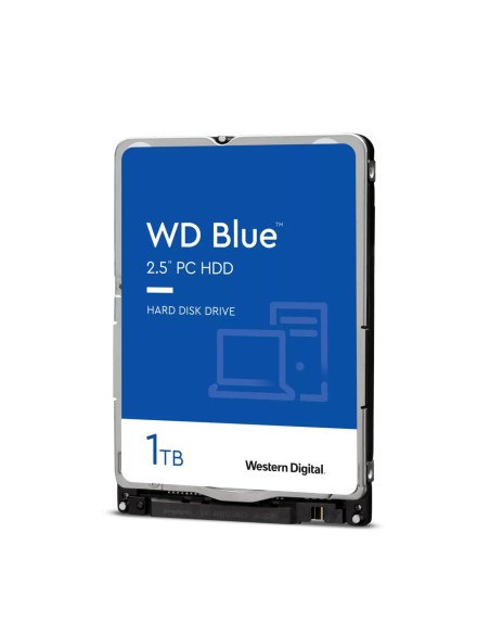 Western Digital Blue disco duro interno 1 TB 5400 RPM 128 MB 2.5" Serial ATA III Western Digital Blue disco duro interno 1 TB 5400 RPM 128 MB 2.5" Serial ATA III