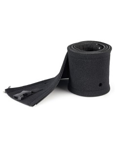 StarTech.com Manga de 1m de Neopreno con Cremallera para Gestión de Cableado - con 3cm de Diámetro - para Administración de