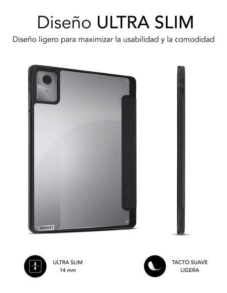 SUBBLIM SUBCST-5SC130 funda para tablet 27,9 cm (11") Folio Negro