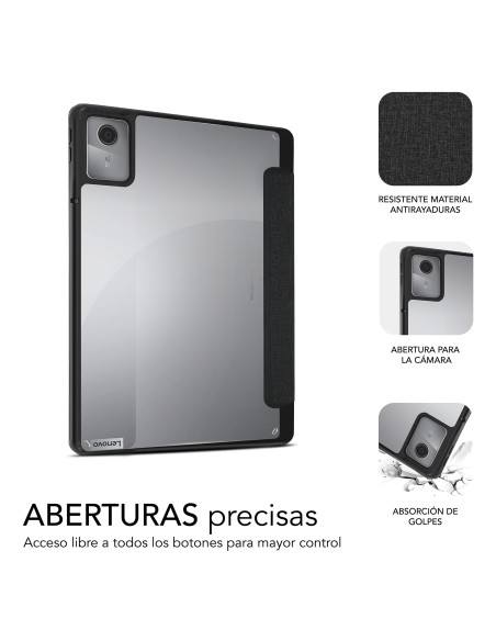 SUBBLIM SUBCST-5SC130 funda para tablet 27,9 cm (11") Folio Negro