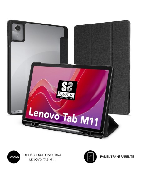 SUBBLIM SUBCST-5SC130 funda para tablet 27,9 cm (11") Folio Negro