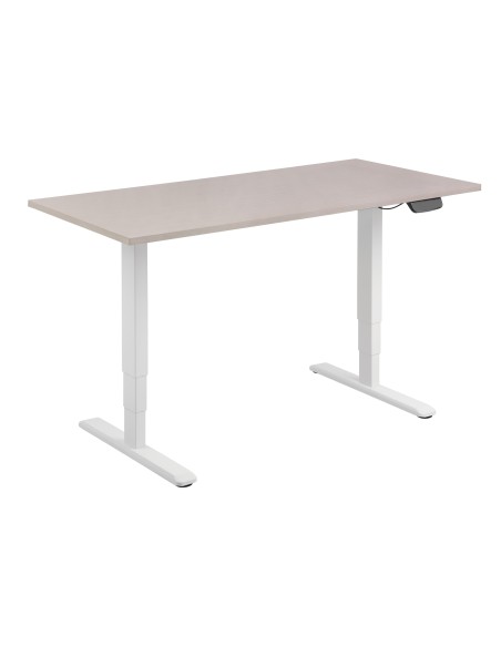 Equip ERGO Bipedestador Eléctrico, Doble Motor, Blanco