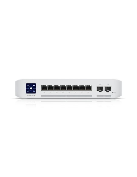 Ubiquiti UniFi Enterprise 8 PoE Gestionado L3 2.5G Ethernet (100 1000 2500) Energía sobre Ethernet (PoE) Acero inoxidable
