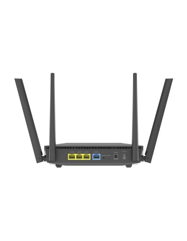 ASUS RT-AX52 Pro AX3000 router inalámbrico Gigabit Ethernet Doble banda (2,4 GHz   5 GHz) Negro