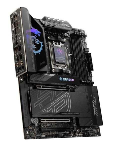 MSI MPG X870E CARBON WIFI placa base AMD X870E Zócalo AM5 ATX