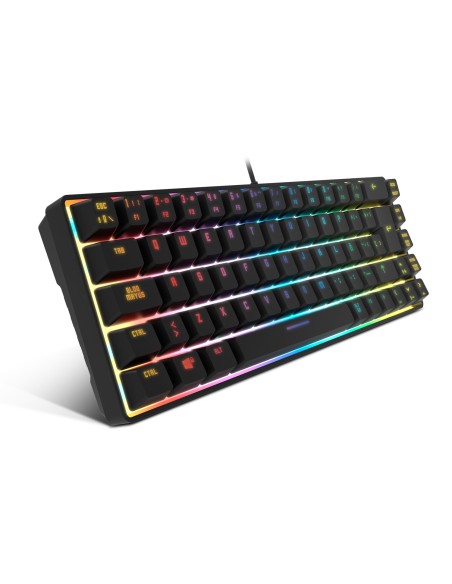 Krom Kalista teclado Juego USB Negro Krom Kalista teclado Juego USB Negro