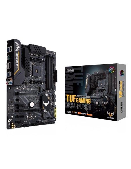 ASUS TUF GAMING B450-PLUS II AMD B450 Zócalo AM4 ATX ASUS TUF GAMING B450-PLUS II AMD B450 Zócalo AM4 ATX