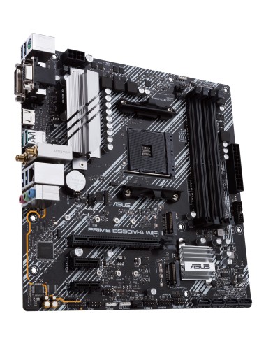 ASUS PRIME B550M-A WIFI II AMD B550 Zócalo AM4 micro ATX