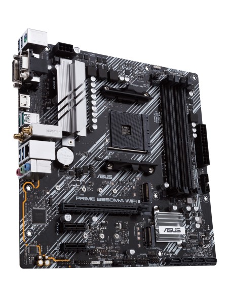 ASUS PRIME B550M-A WIFI II AMD B550 Zócalo AM4 micro ATX