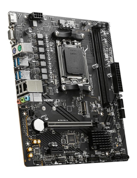 MSI PRO A620M-E placa base AMD A620 Zócalo AM5 micro ATX