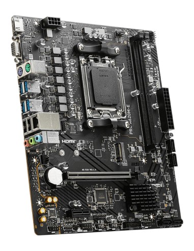 MSI PRO A620M-E placa base AMD A620 Zócalo AM5 micro ATX