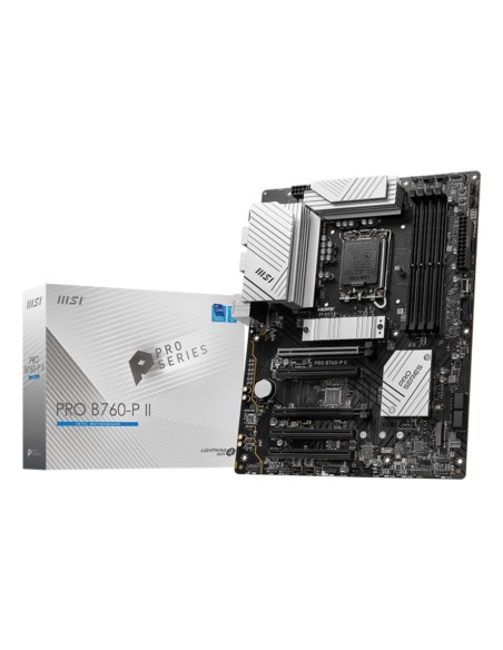 MSI PRO B760-P II placa base Intel B760 LGA 1700 ATX MSI PRO B760-P II placa base Intel B760 LGA 1700 ATX