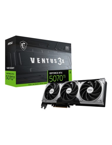 MSI GeForce RTX 5070 Ti 16G VENTUS 3X OC NVIDIA 16 GB GDDR7