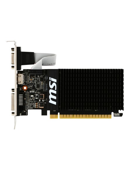 MSI GT 710 2GD3H LP tarjeta gráfica NVIDIA GeForce GT 710 2 GB GDDR3 MSI GT 710 2GD3H LP tarjeta gráfica NVIDIA GeForce GT 710 2 GB GDDR3