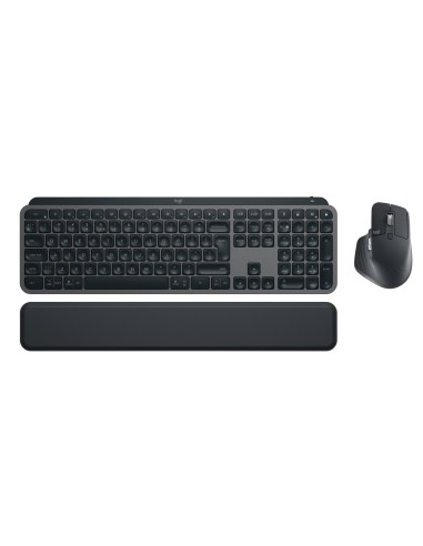 Logitech Master MX Keys Combo for Bussiness teclado Ratón incluido Oficina RF Wireless + Bluetooth QWERTY Internacional de