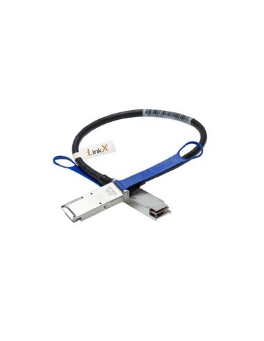 Mellanox Technologies MFA1A00-E010 Cable de fibra óptica e InfiniBand 10 m QSFP28 Negro, Azul