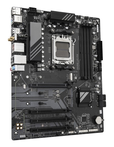 GIGABYTE B650 UD AX Placa Base - Compatible con CPUs AMD Ryzen Serie 9000, VRM de 6+2+2 fases, hasta 7600MHz DDR5 (OC), 1x PCIe GIGABYTE B650 UD AX Placa Base - Compatible con CPUs AMD Ryzen Serie 9000, VRM de 6+2+2 fases, hasta 7600MHz DDR5 (OC), 1x PCIe