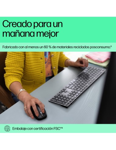 HP Teclado inalámbrico recargable multidispositivo 725