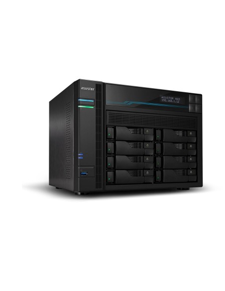 Asustor Lockerstor 10 AS6510T NAS Torre Intel Atom® C3538 8 GB DDR4 0 TB ADM Negro Asustor Lockerstor 10 AS6510T NAS Torre Intel Atom® C3538 8 GB DDR4 0 TB ADM Negro