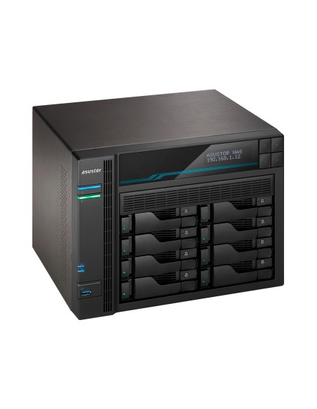Asustor Lockerstor 10 AS6510T NAS Torre Intel Atom® C3538 8 GB DDR4 0 TB ADM Negro Asustor Lockerstor 10 AS6510T NAS Torre Intel Atom® C3538 8 GB DDR4 0 TB ADM Negro