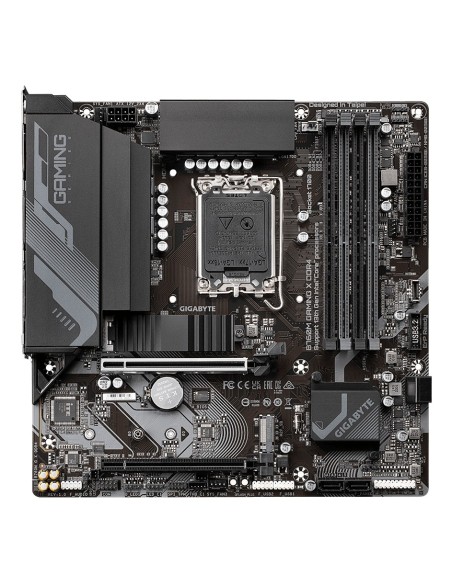 GIGABYTE B760M GAMING X DDR4 Placa base - Soporta CPUs Intel Core de 14ª generación, VRM digital de 8+1+1 fases, hasta 5333MHz GIGABYTE B760M GAMING X DDR4 Placa base - Soporta CPUs Intel Core de 14ª generación, VRM digital de 8+1+1 fases, hasta 5333MHz