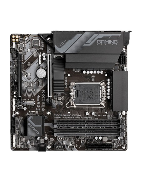 GIGABYTE B760M GAMING X DDR4 Placa base - Soporta CPUs Intel Core de 14ª generación, VRM digital de 8+1+1 fases, hasta 5333MHz GIGABYTE B760M GAMING X DDR4 Placa base - Soporta CPUs Intel Core de 14ª generación, VRM digital de 8+1+1 fases, hasta 5333MHz