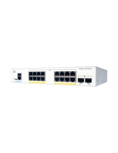 Cisco Catalyst C1000-16P-2G-L switch Gestionado L2 Gigabit Ethernet (10 100 1000) Energía sobre Ethernet (PoE) Gris