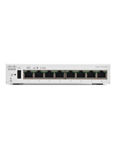 Cisco C1200-8T-D switch Gestionado L2 L3 Gigabit Ethernet (10 100 1000) Blanco