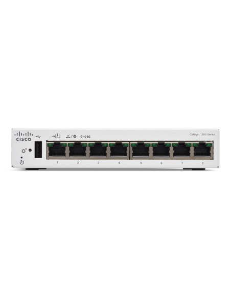 Cisco C1200-8T-D switch Gestionado L2 L3 Gigabit Ethernet (10 100 1000) Blanco
