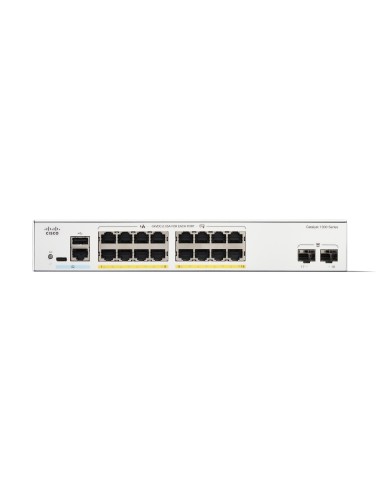 Cisco C1300-16FP-2G switch Gestionado L2 L3 Gigabit Ethernet (10 100 1000) Blanco