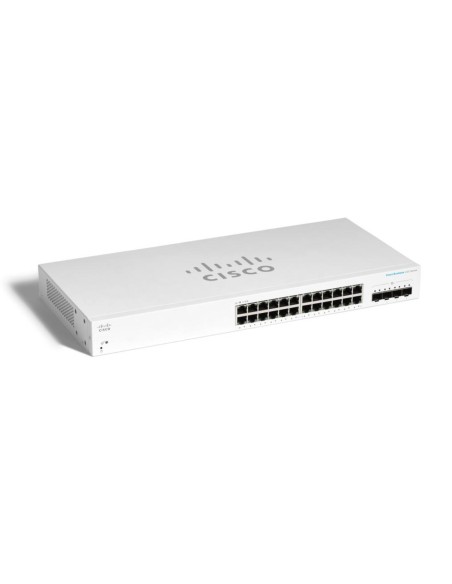 Cisco CBS220-24T-4X Gestionado L2 Gigabit Ethernet (10 100 1000) Blanco Cisco CBS220-24T-4X Gestionado L2 Gigabit Ethernet (10 100 1000) Blanco