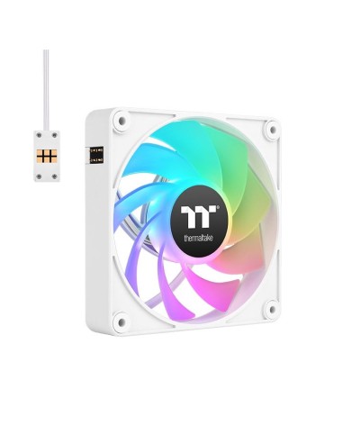 Thermaltake CL-F194-PL12SW-A sistema de refrigeración para ordenador Carcasa del ordenador Ventilador 12 cm Blanco 3 pieza(s)