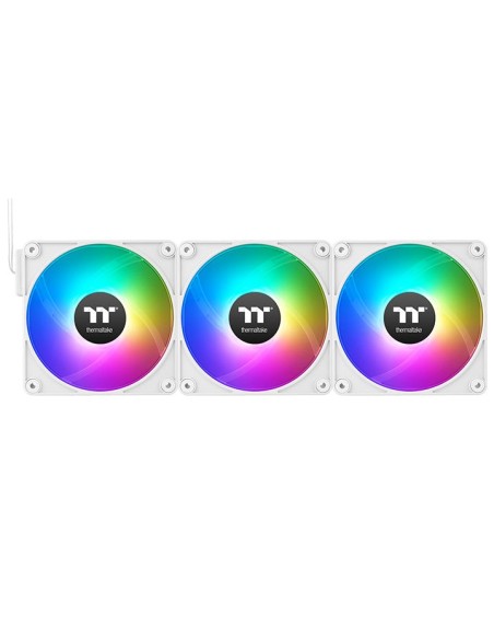 Thermaltake CL-F194-PL12SW-A sistema de refrigeración para ordenador Carcasa del ordenador Ventilador 12 cm Blanco 3 pieza(s) Thermaltake CL-F194-PL12SW-A sistema de refrigeración para ordenador Carcasa del ordenador Ventilador 12 cm Blanco 3 pieza(s)