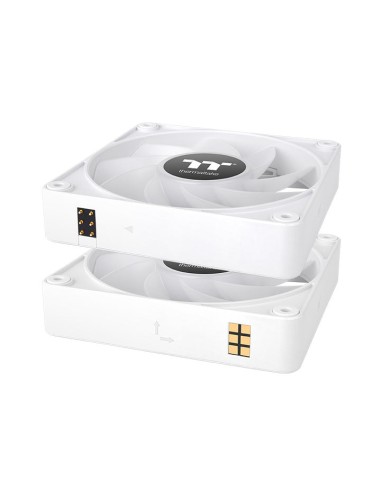 Thermaltake CL-F194-PL12SW-A sistema de refrigeración para ordenador Carcasa del ordenador Ventilador 12 cm Blanco 3 pieza(s)