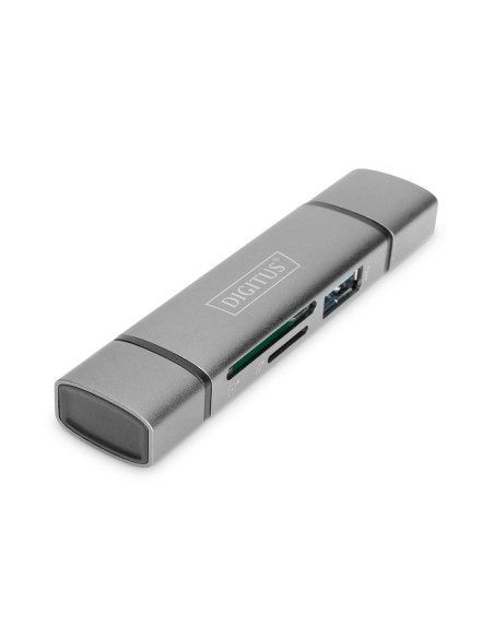 Digitus Dual Card Reader Hub USB-C™   USB 3.0, OTG