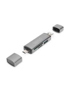Digitus Dual Card Reader Hub USB-C™   USB 3.0, OTG 2